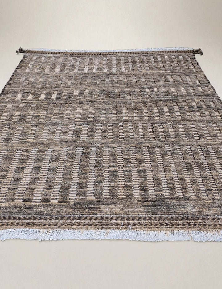 Sable Hand Knotted Rug - Size: 9.10 x 7.10