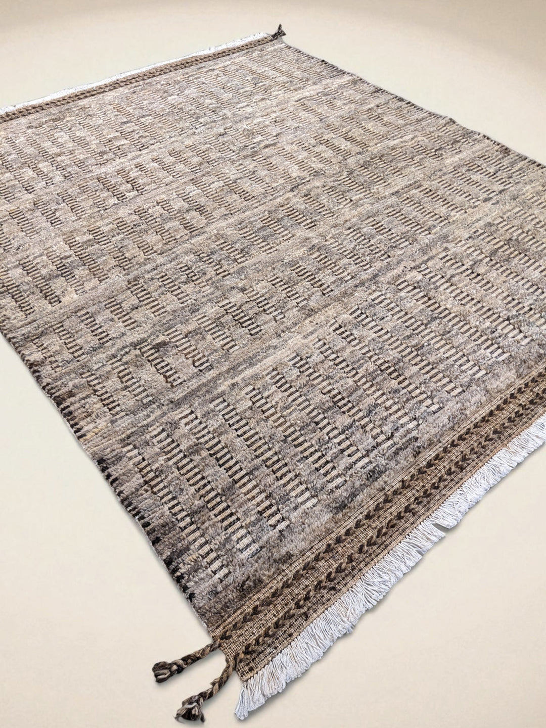 Sable Hand Knotted Rug - Size: 9.10 x 7.10