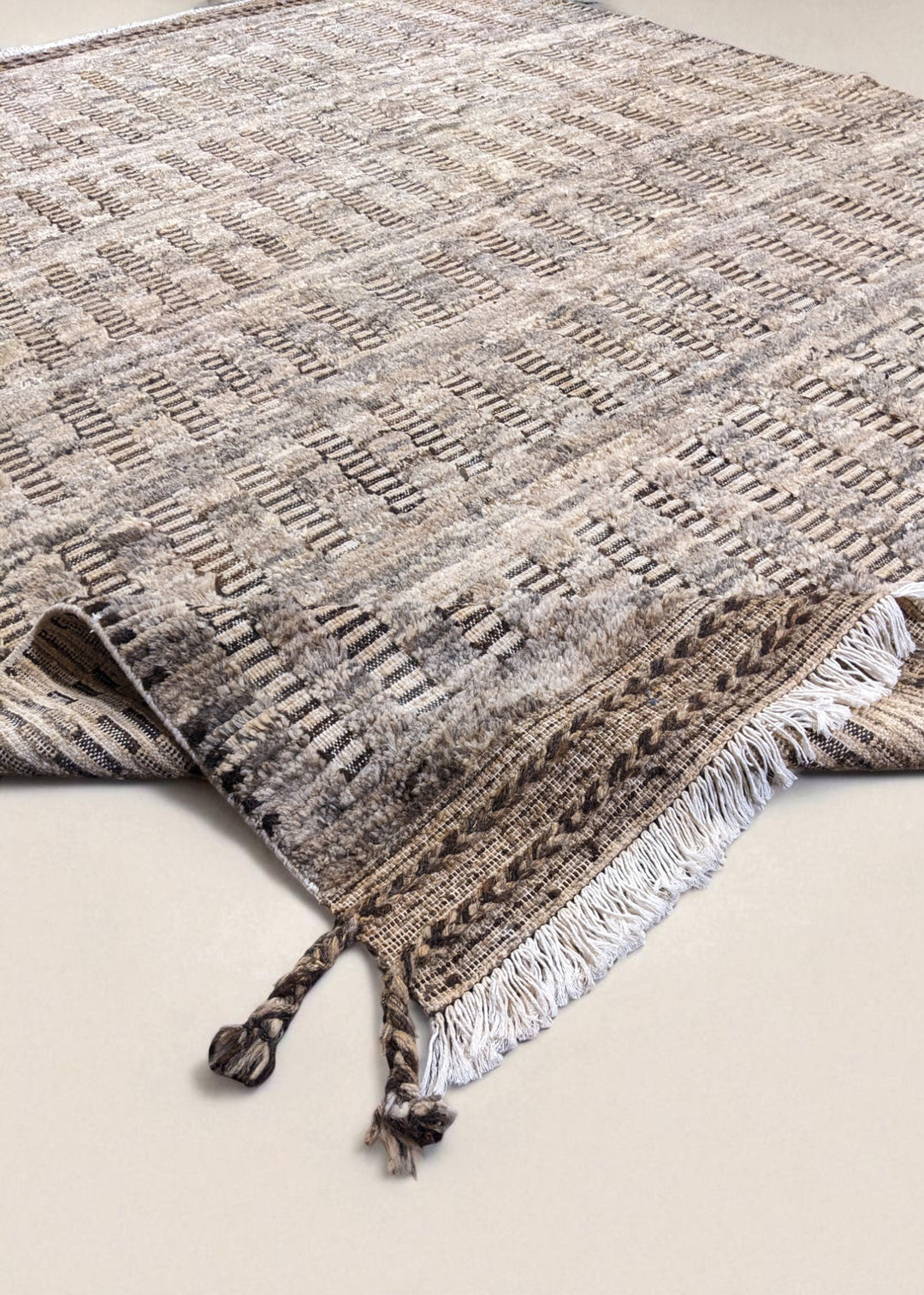 Sable Hand Knotted Rug - Size: 9.10 x 7.10