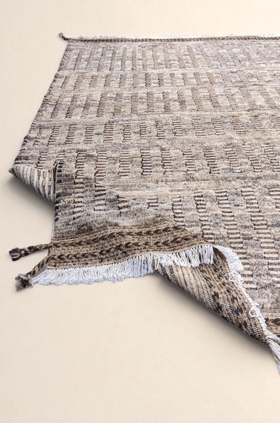 Sable Hand Knotted Rug - Size: 9.10 x 7.10