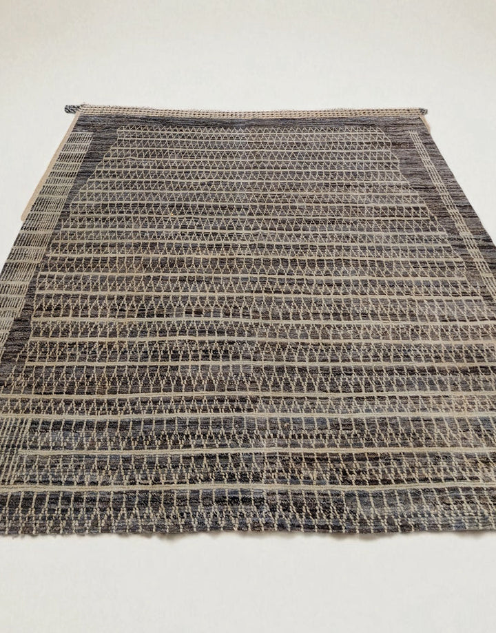 Moroccan Modern Rug - Size: 9.11 x 8.7