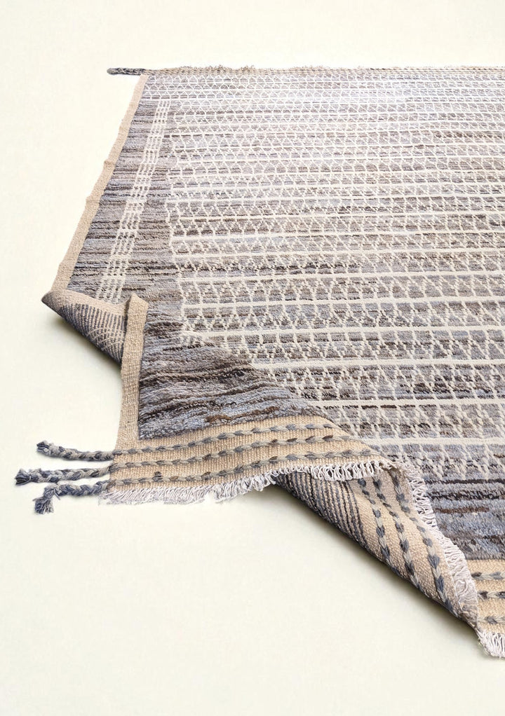 Moroccan Modern Rug - Size: 9.11 x 8.7