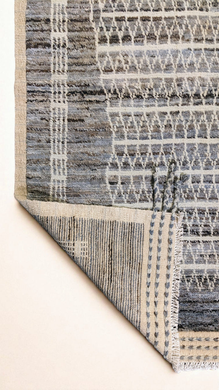 Moroccan Modern Rug - Size: 9.11 x 8.7