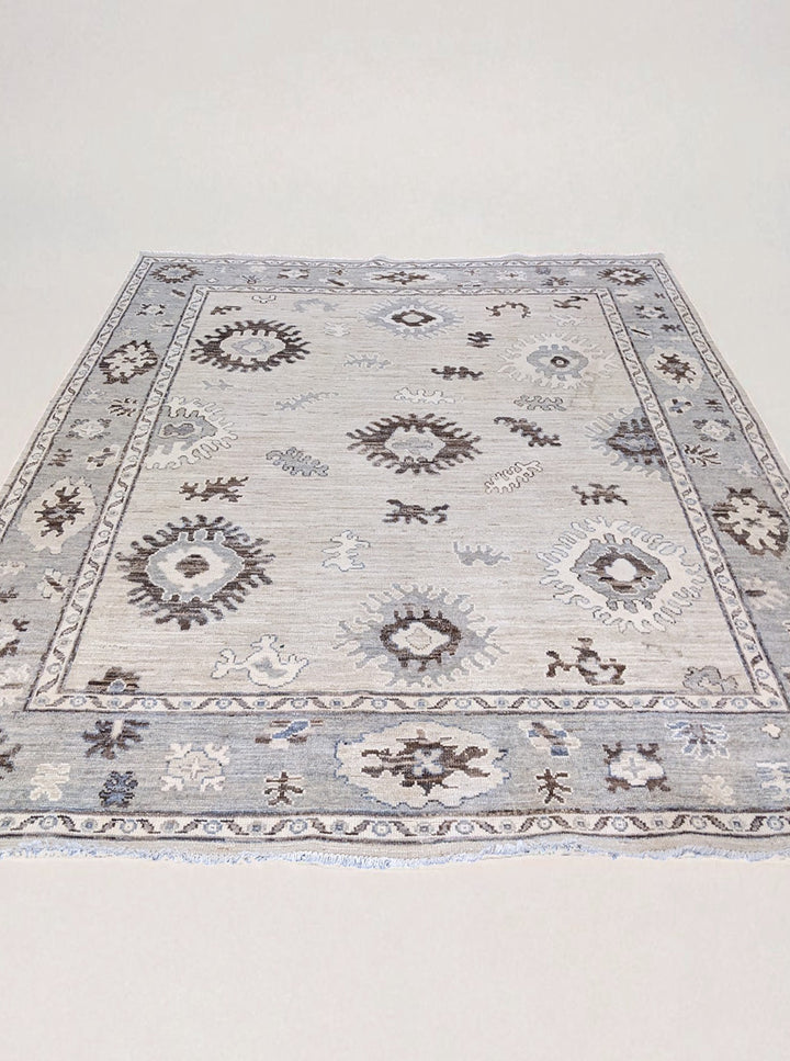 Oushak Chobi Rug - Size: 9.8 x 8.1