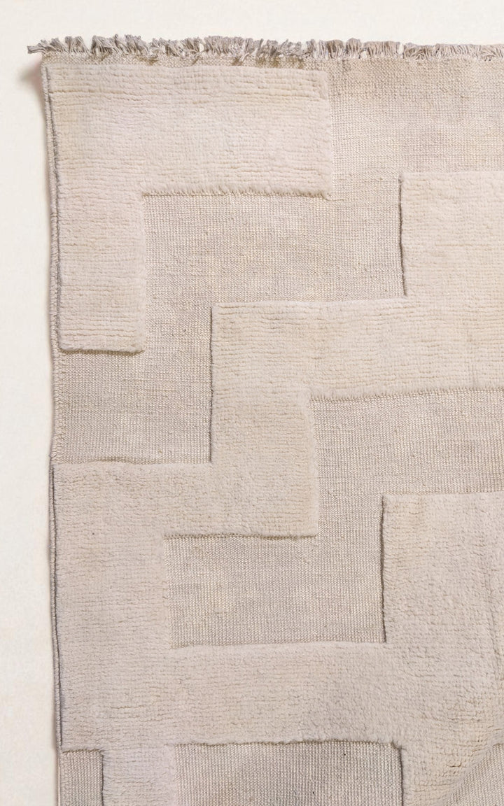 Moroccan Modern Rug- Size: 11.11 x 9.4