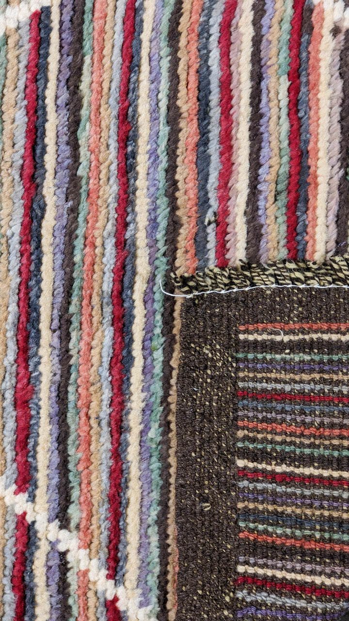 Moroccan Modern Runner - Size: 10.4 x 3