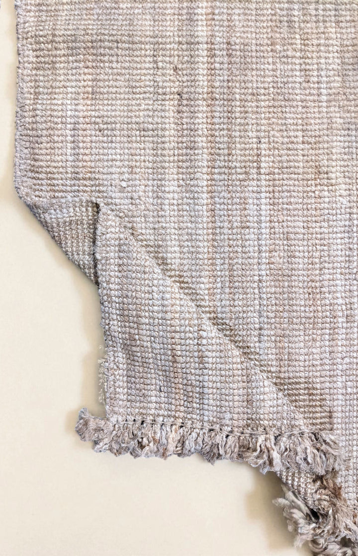 Chunky Natural Jute Runner - Size: 5.10 x 2.9