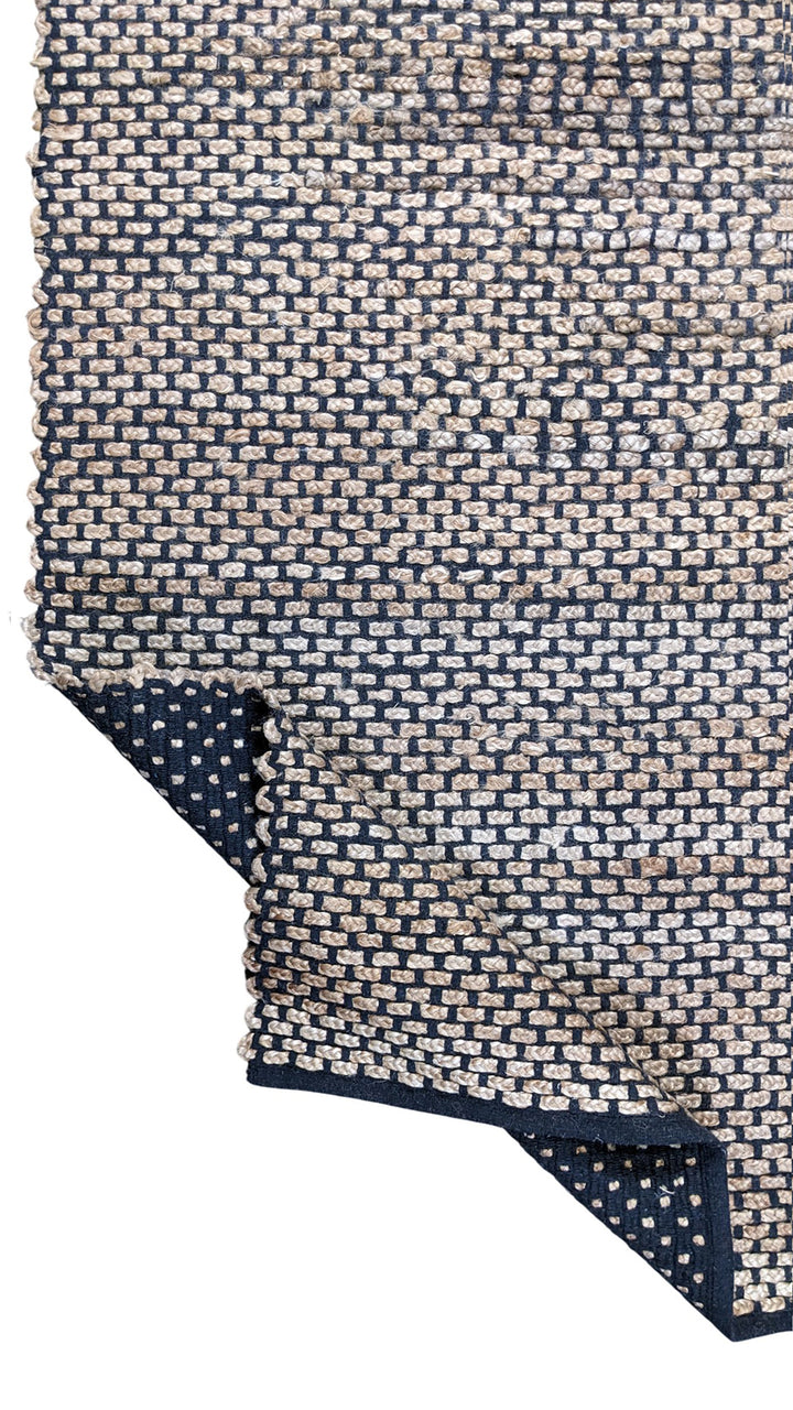 Flatweave Natural Jute Rug - Size: 7.8 x 5.3