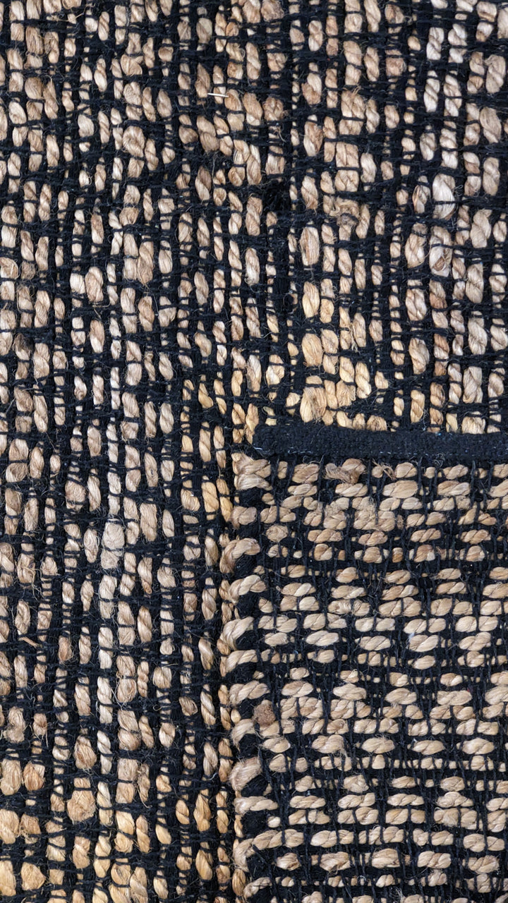Flatweave Natural Jute Rug - Size: 5.5 x 3.11
