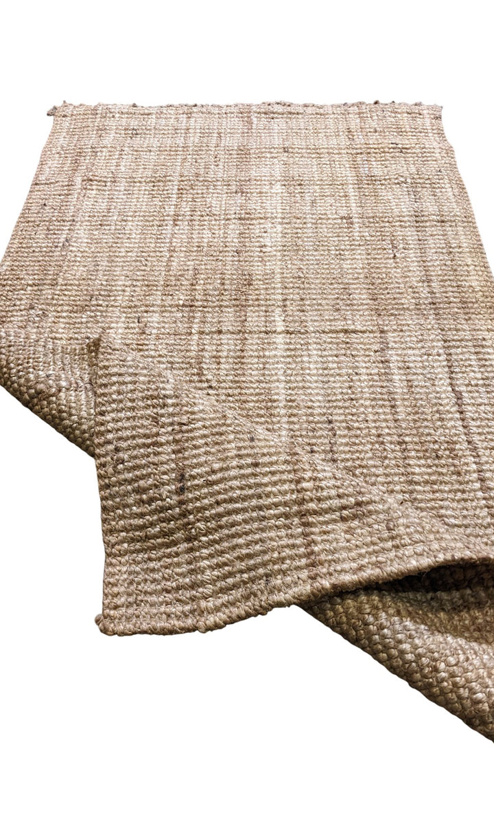 Chunky Natural Jute Runner - Size: 4.10 x 2.8
