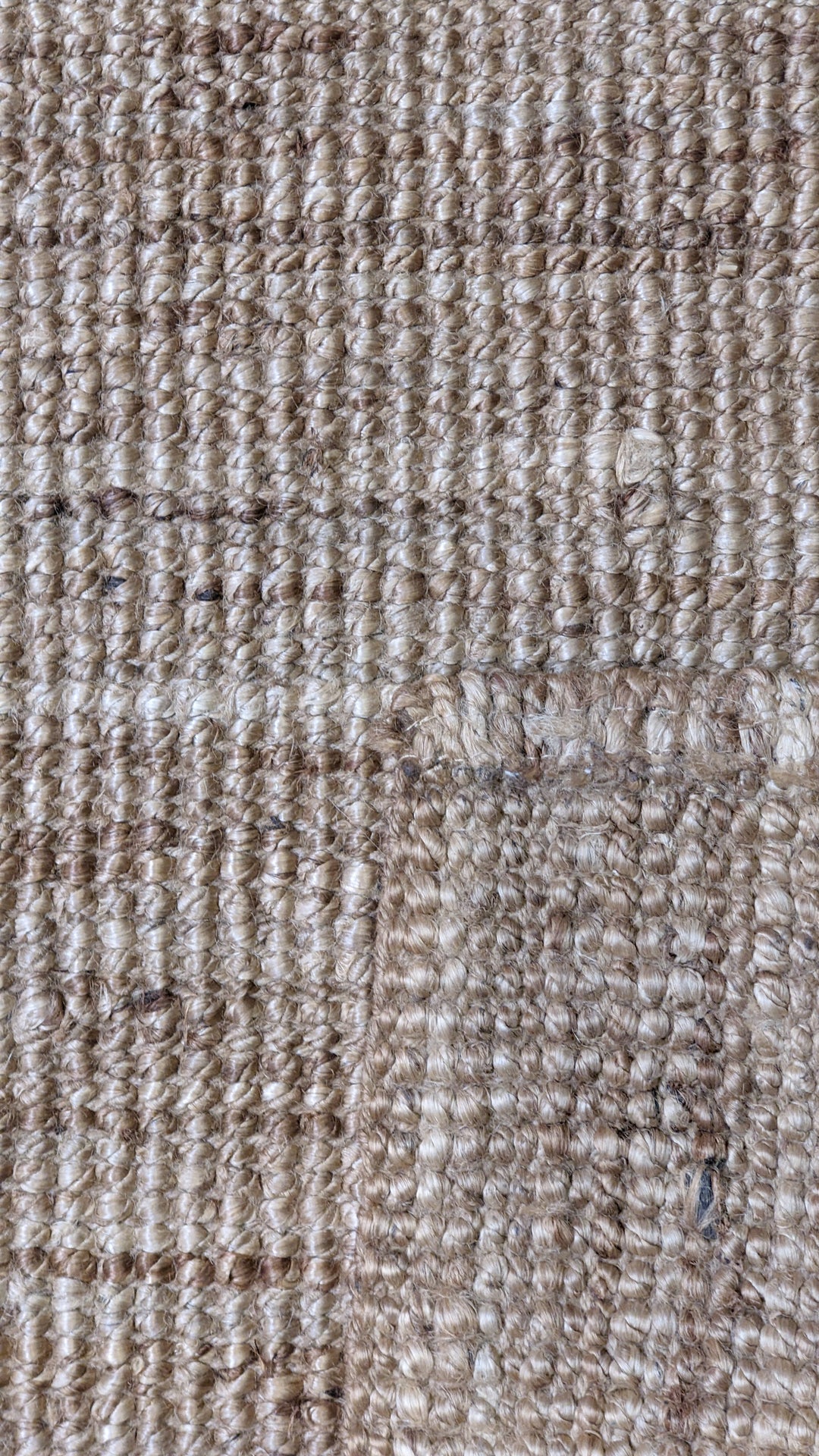 Chunky Natural Jute Runner - Size: 4.10 x 2.8