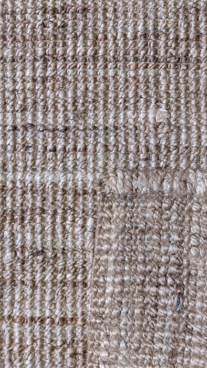 Chunky Natural Jute Runner - Size: 4.10 x 2.8