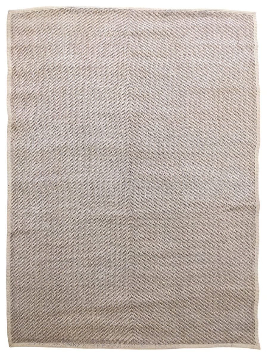 Loop Natural Jute Rug - Size: 7.3 x 5.5