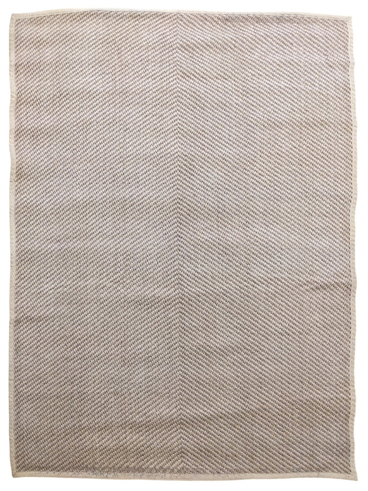 Loop Natural Jute Rug - Size: 7.3 x 5.5