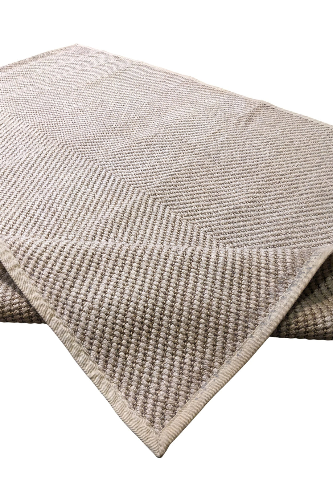 Loop Natural Jute Rug - Size: 7.3 x 5.5