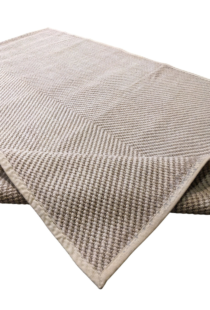 Loop Natural Jute Rug - Size: 7.3 x 5.5