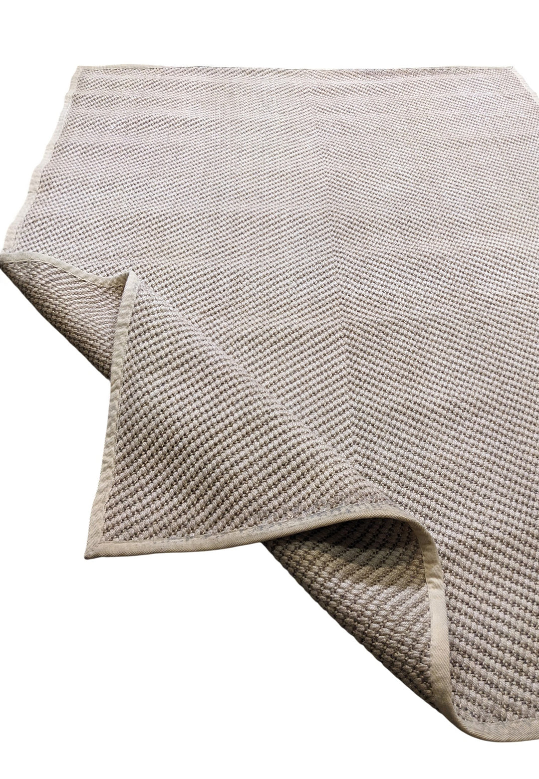 Loop Natural Jute Rug - Size: 7.3 x 5.5