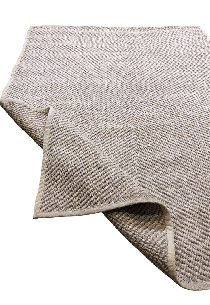 Loop Natural Jute Rug - Size: 7.3 x 5.5