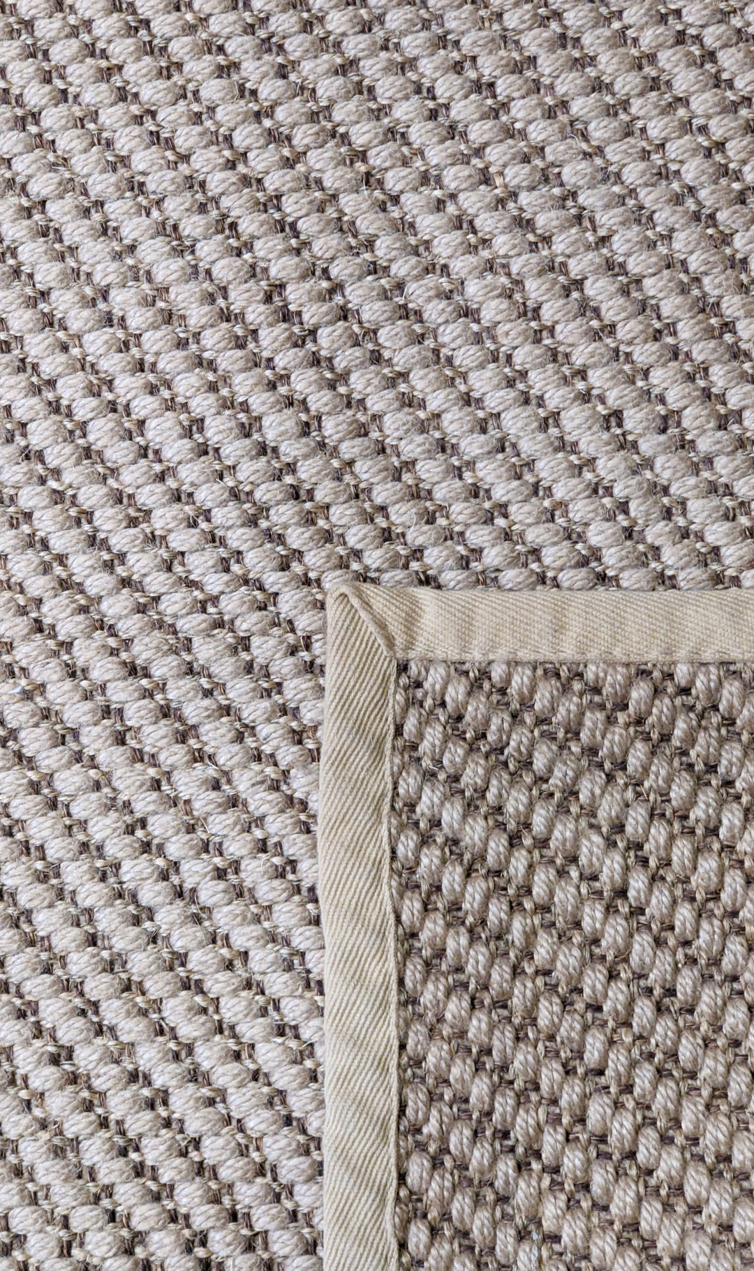 Loop Natural Jute Rug - Size: 7.3 x 5.5