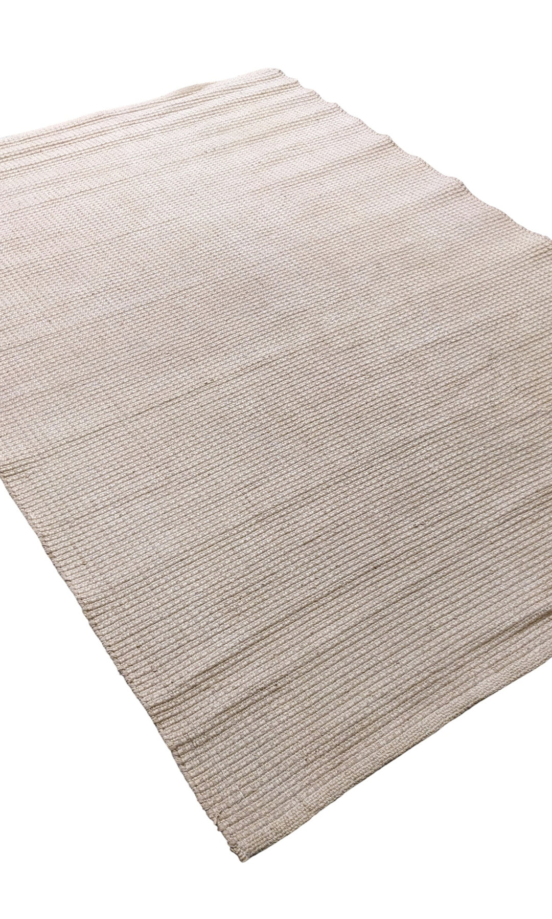 Flatweave Natural Jute Rug - Size: 7.4 x 5.2