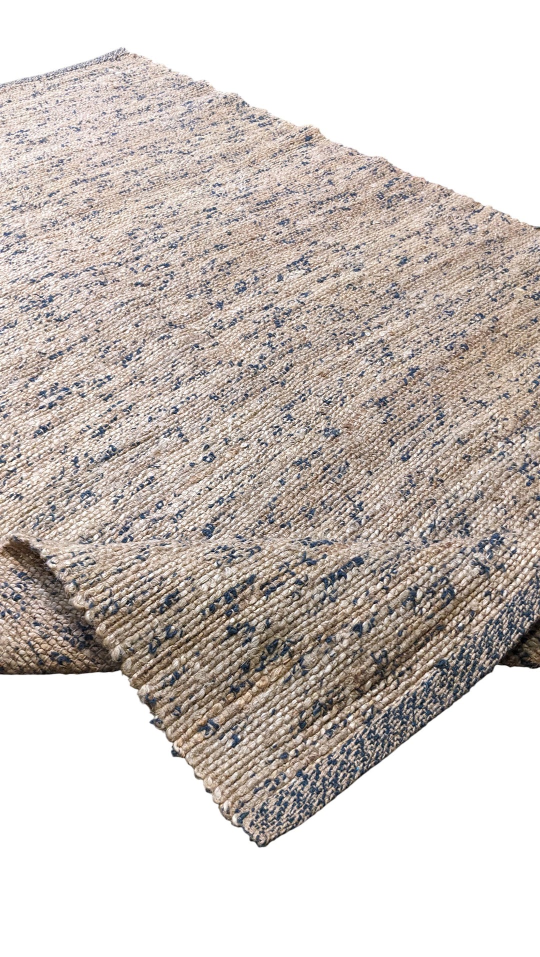 Flatweave Natural Jute Rug - Size: 6.7 x 4.4