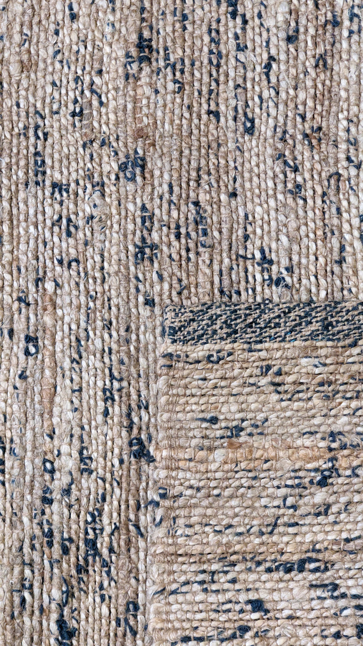 Flatweave Natural Jute Rug - Size: 6.7 x 4.4