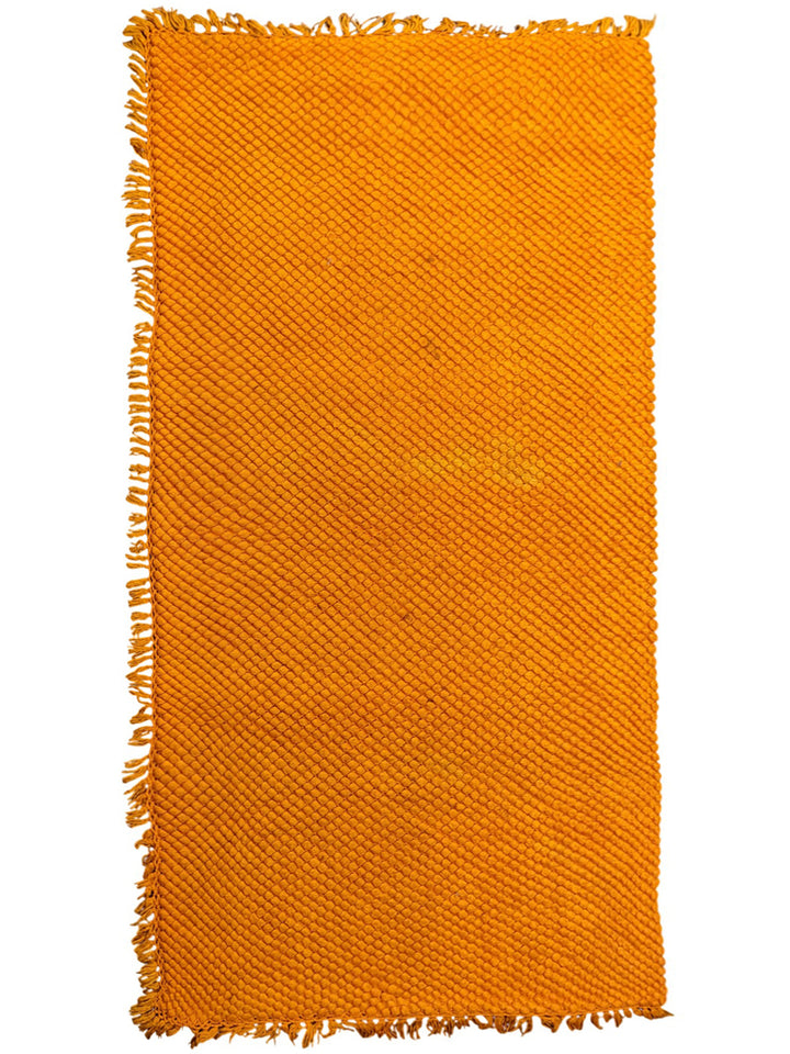 Damro Modern Textured Wool Rug - Size: 6.3 x 3