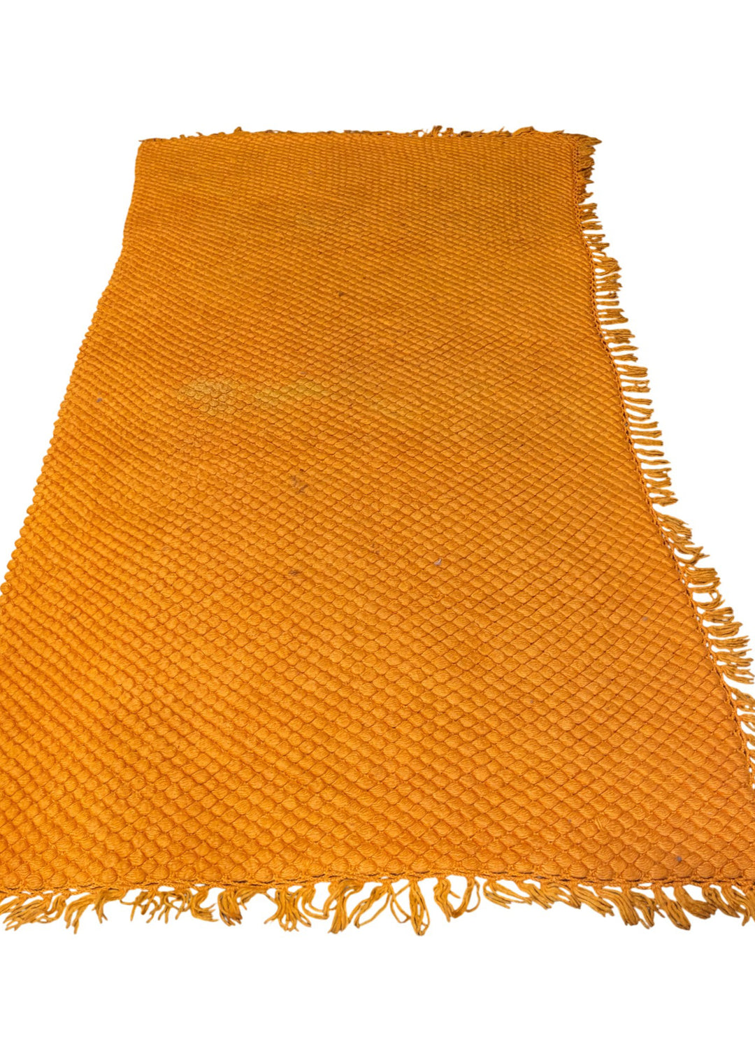 Damro Modern Textured Wool Rug - Size: 6.3 x 3