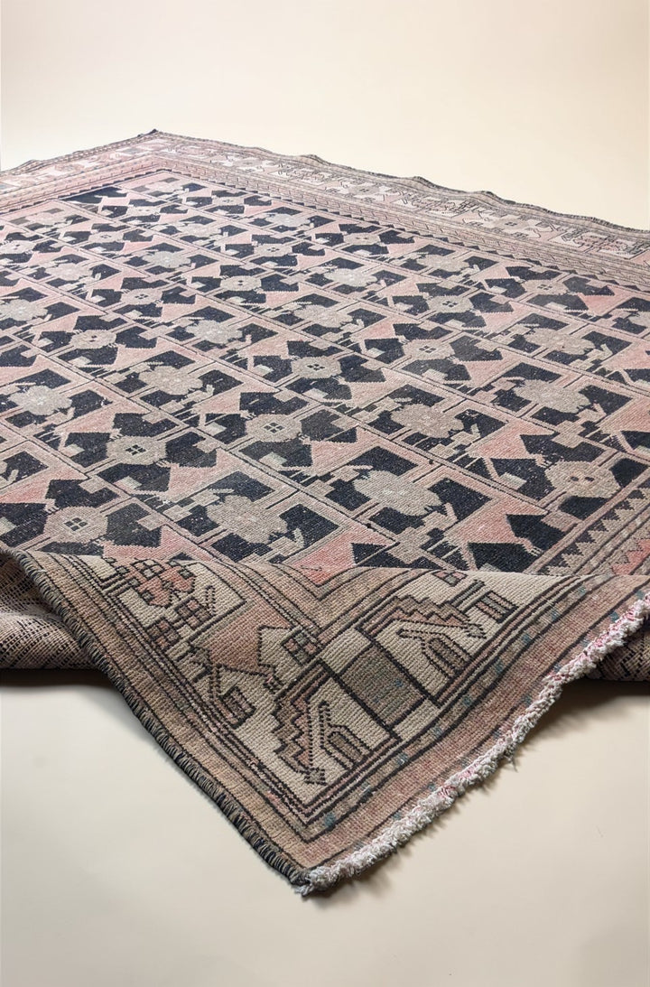 Baluchi Overdyed Tribal Rug - Size: 9.2 x 6.8