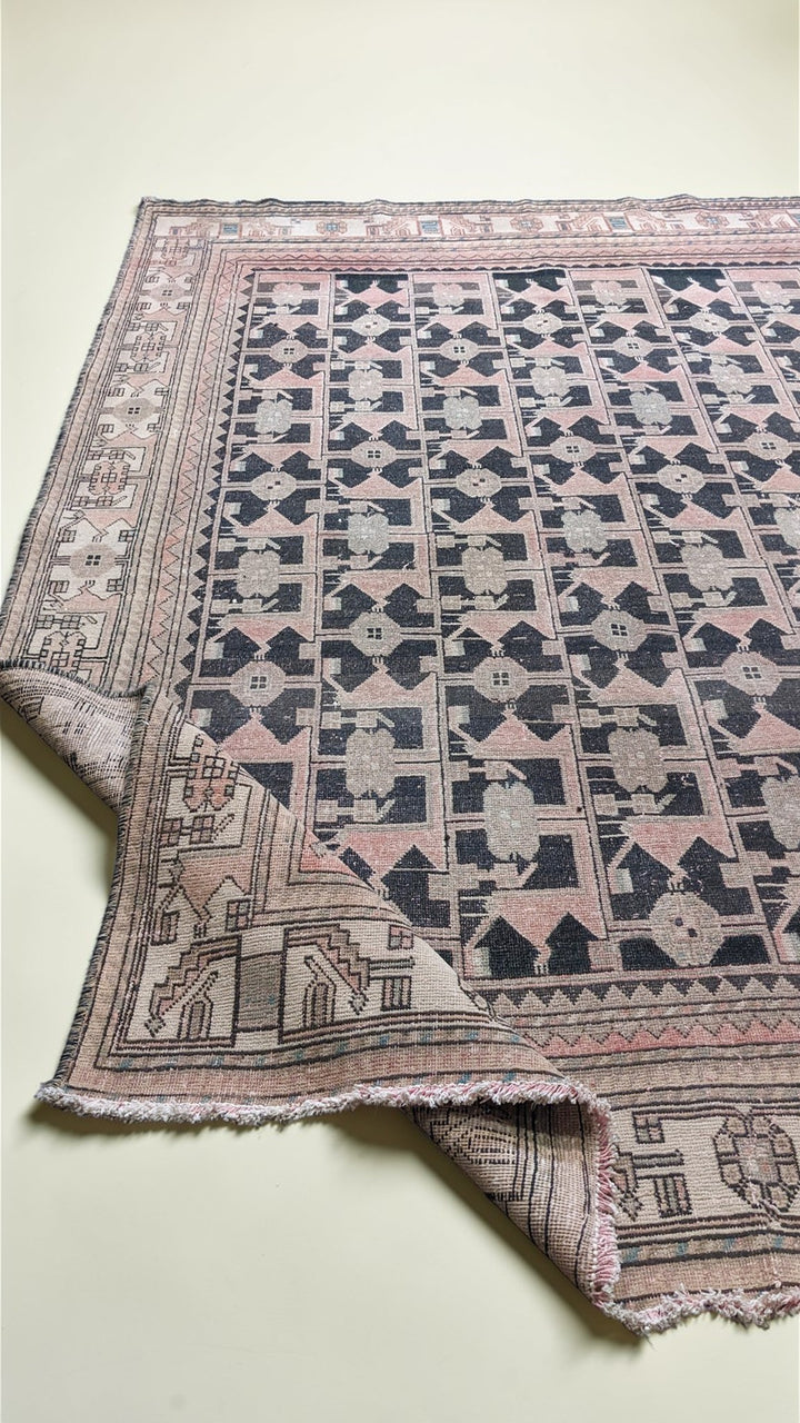 Baluchi Overdyed Tribal Rug - Size: 9.2 x 6.8