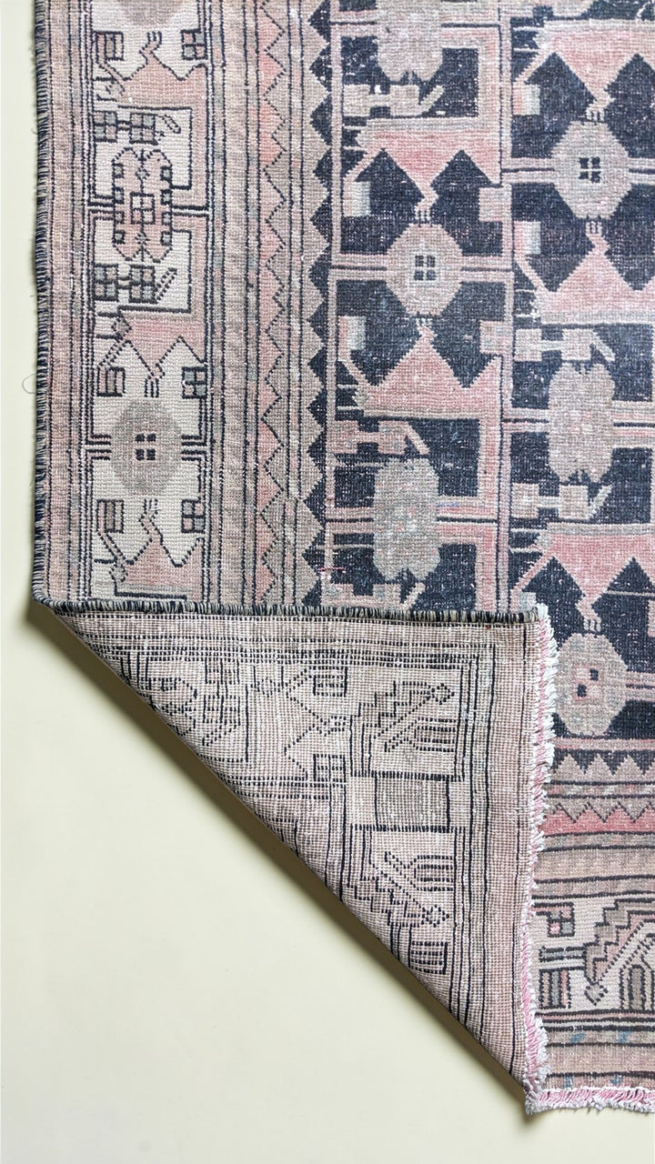 Baluchi Overdyed Tribal Rug - Size: 9.2 x 6.8