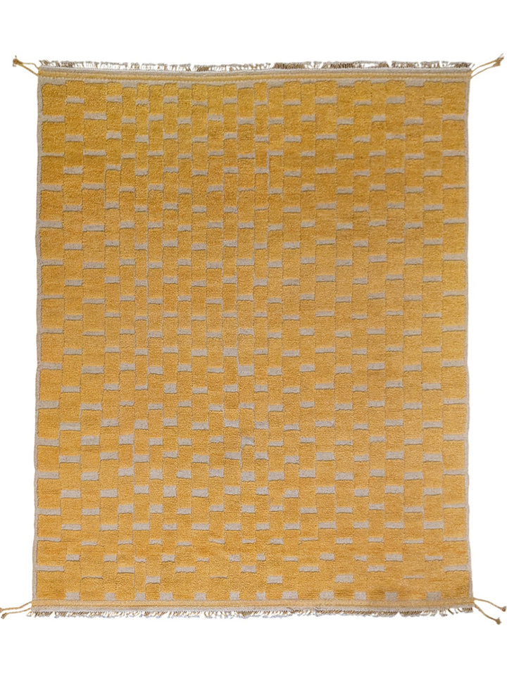 Moroccan Textured Rug - Size: 10.2 x 8.2