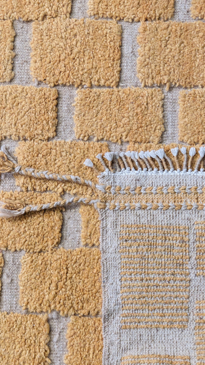 Moroccan Textured Rug - Size: 10.2 x 8.2