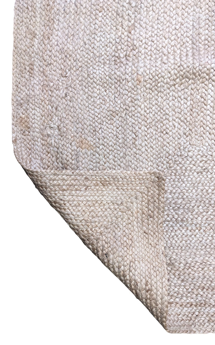 Flatweave Natural Jute Rug - Size: 5.8 x 4.1