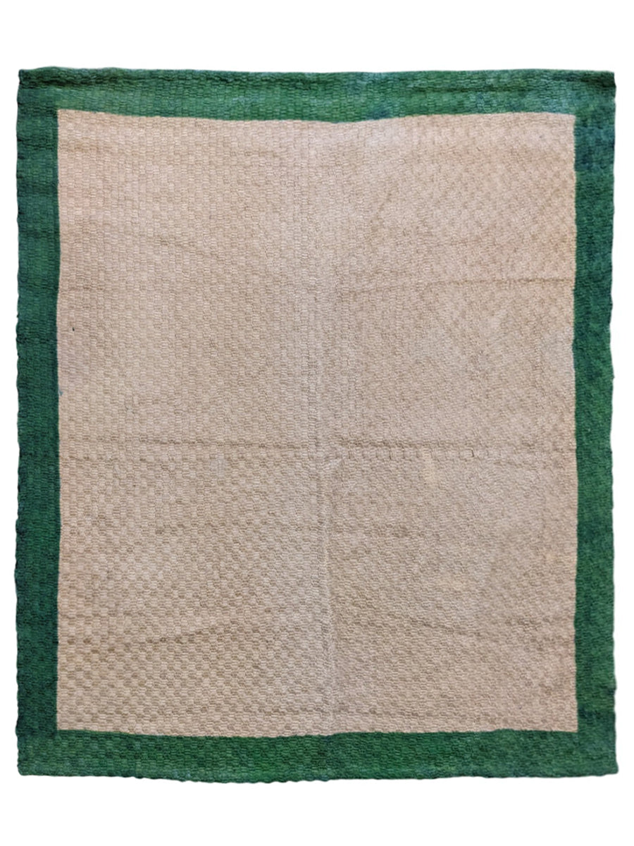 Flatweave Natural Jute Rug - Size: 5.2 x 4.6