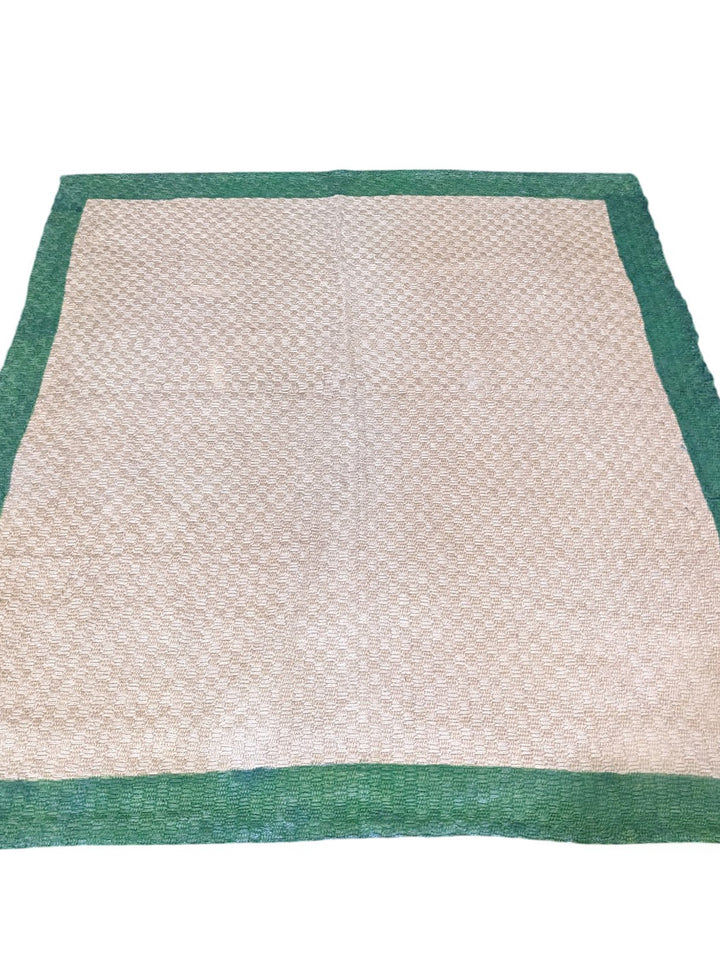 Flatweave Natural Jute Rug - Size: 5.2 x 4.6