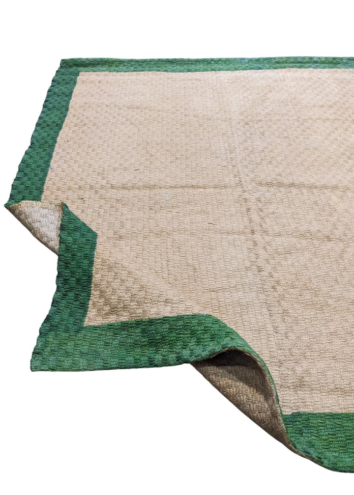 Flatweave Natural Jute Rug - Size: 5.2 x 4.6