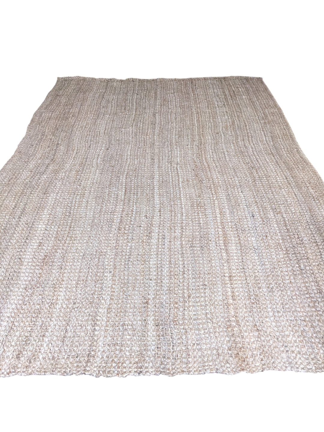 Chunky Natural Jute Rug - Size: 11.7 x 7.7