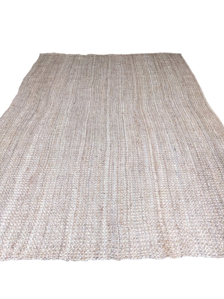 Chunky Natural Jute Rug - Size: 11.7 x 7.7