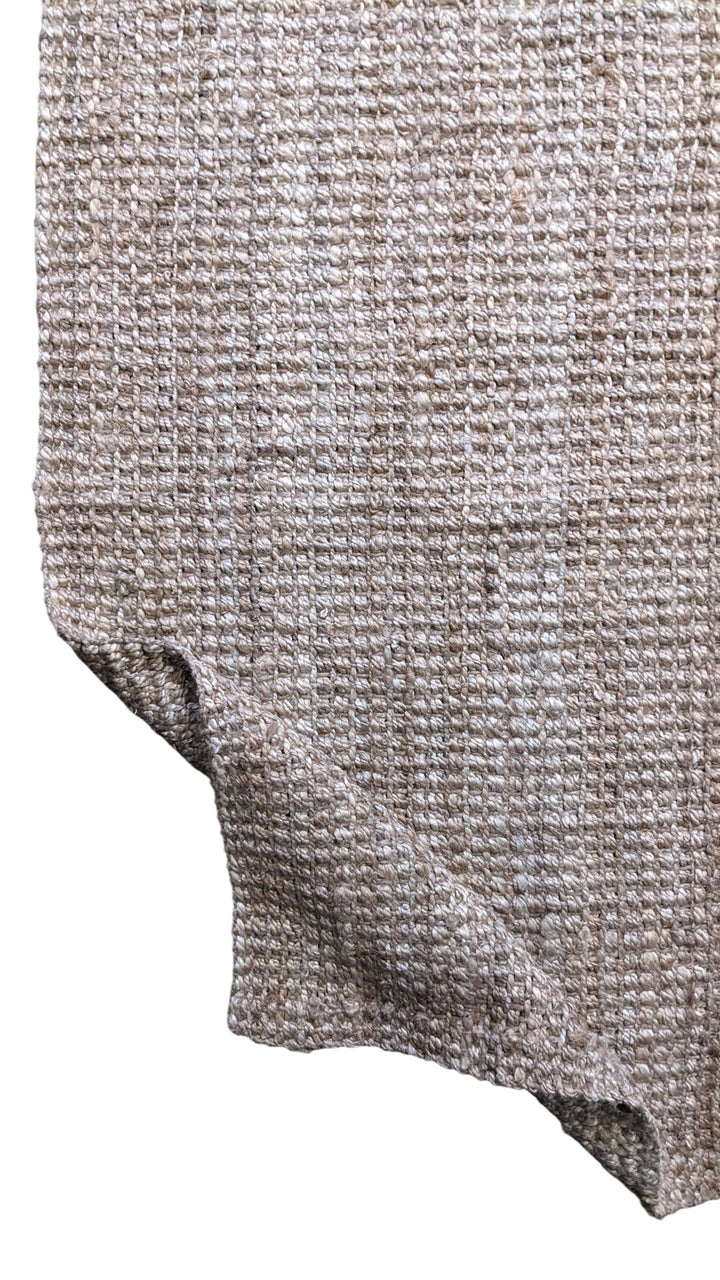 Chunky Natural Jute Rug - Size: 11.7 x 7.7