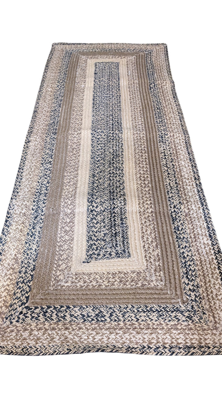 Flatweave Natural Jute Rug - Size: 6 x 2.3