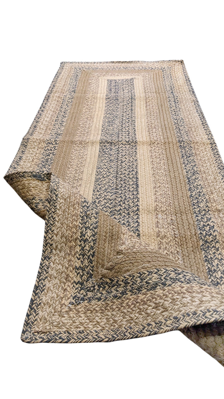 Flatweave Natural Jute Rug - Size: 6 x 2.3