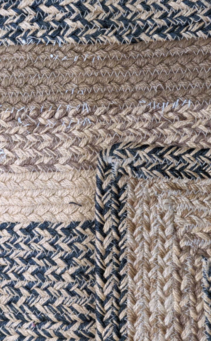 Flatweave Natural Jute Rug - Size: 6 x 2.3