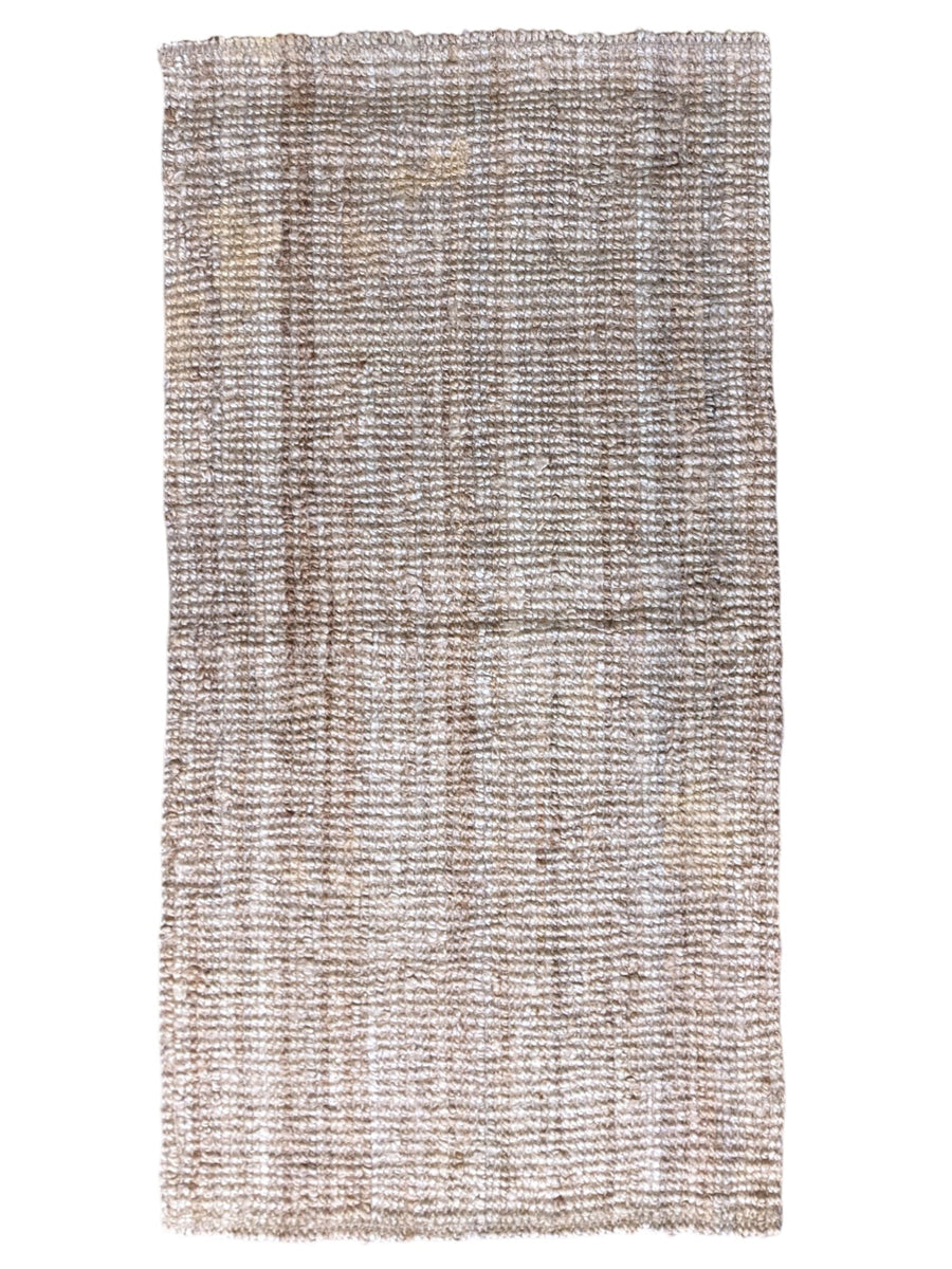 Flatweave Natural Jute Rug - Size: 4.10 x 2.7