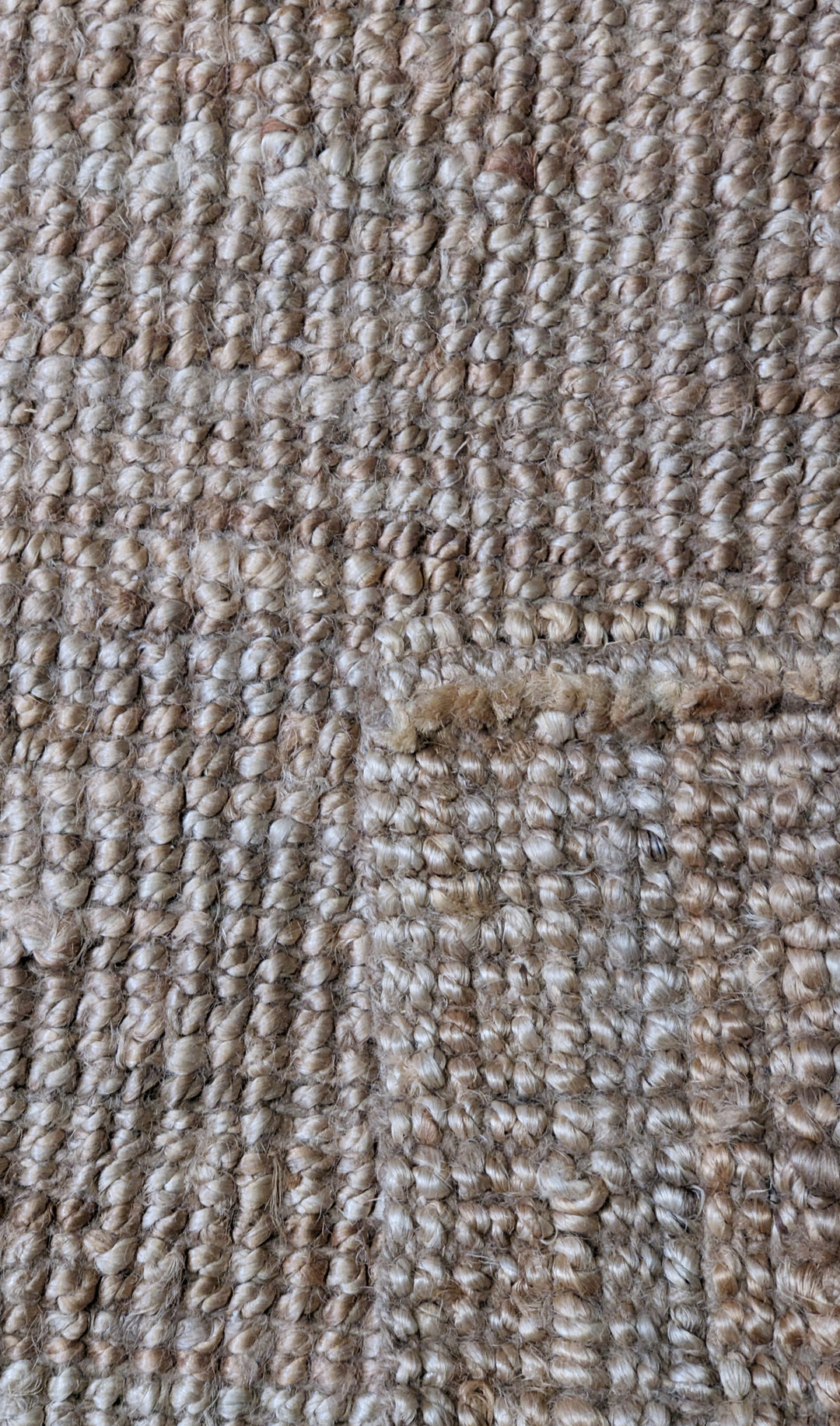Flatweave Natural Jute Rug - Size: 4.10 x 2.7