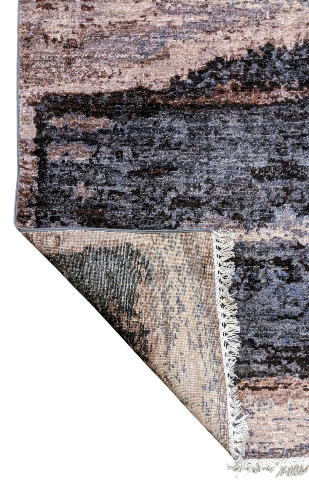 Modern Chobi Silk & Wool Rug - Size: 6 x 4.2