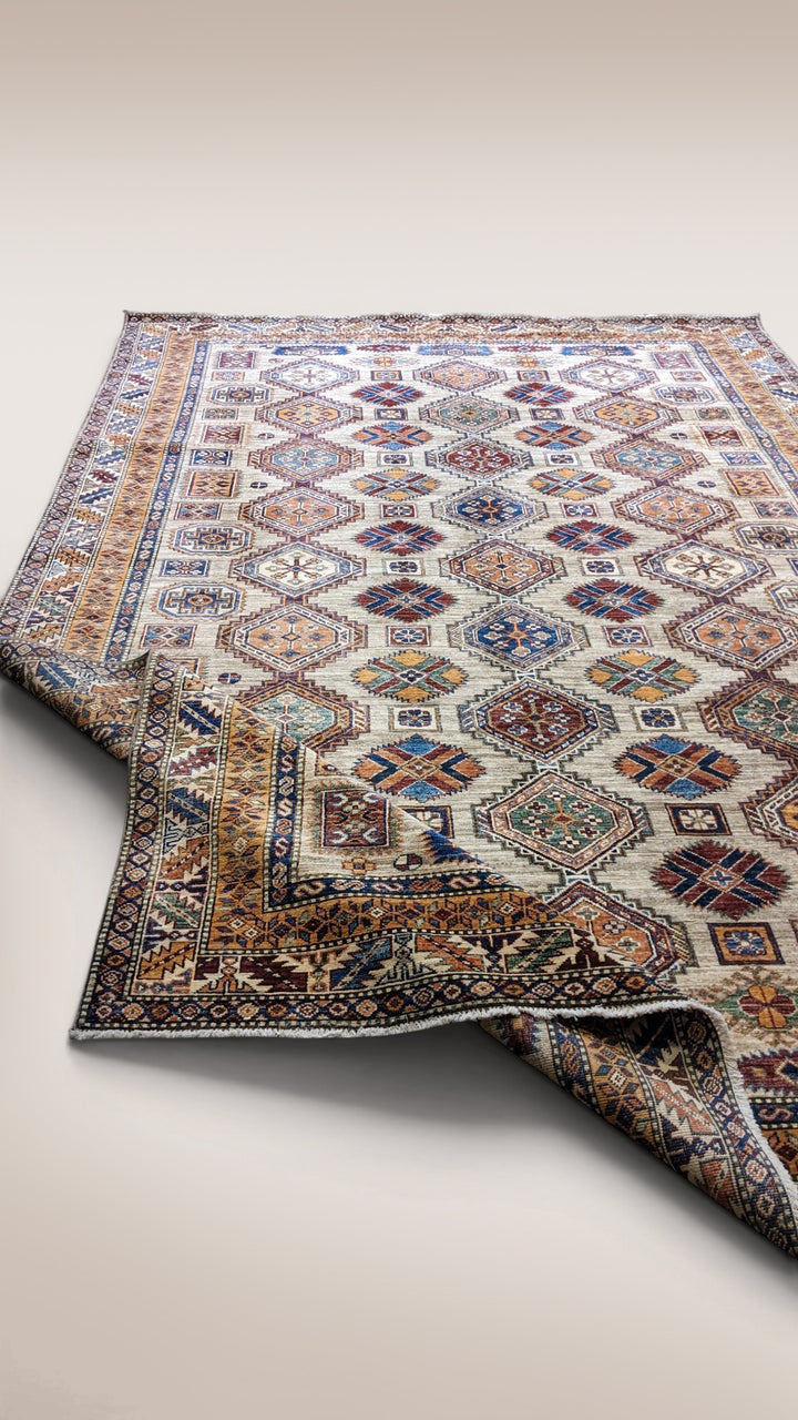 Super Kazak Rug - Size: 10.5 x 6.9