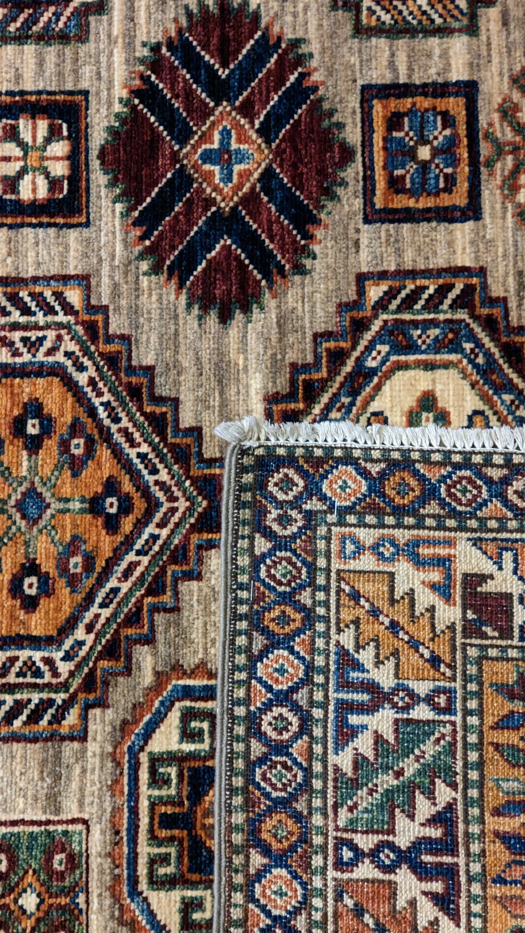 Super Kazak Rug - Size: 10.5 x 6.9
