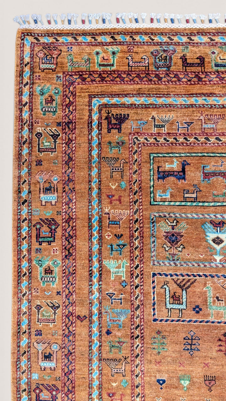 Khurjeen Rug - Size: 8.1 x 5.7