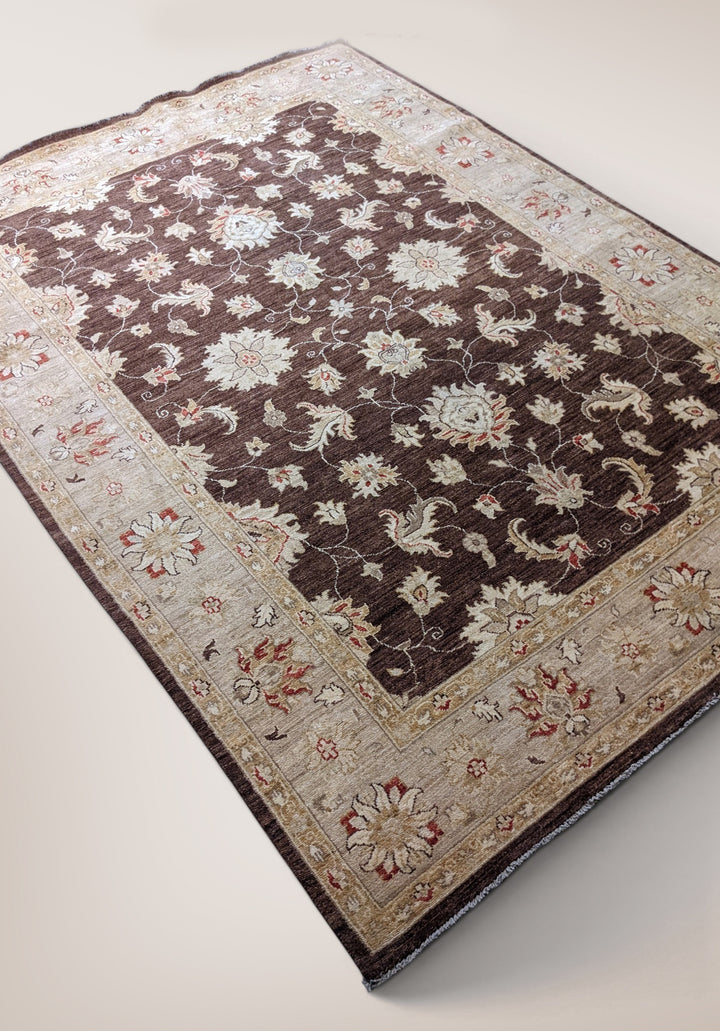 Chobi Ziegler Rug - Size: 9.7 x 6.11